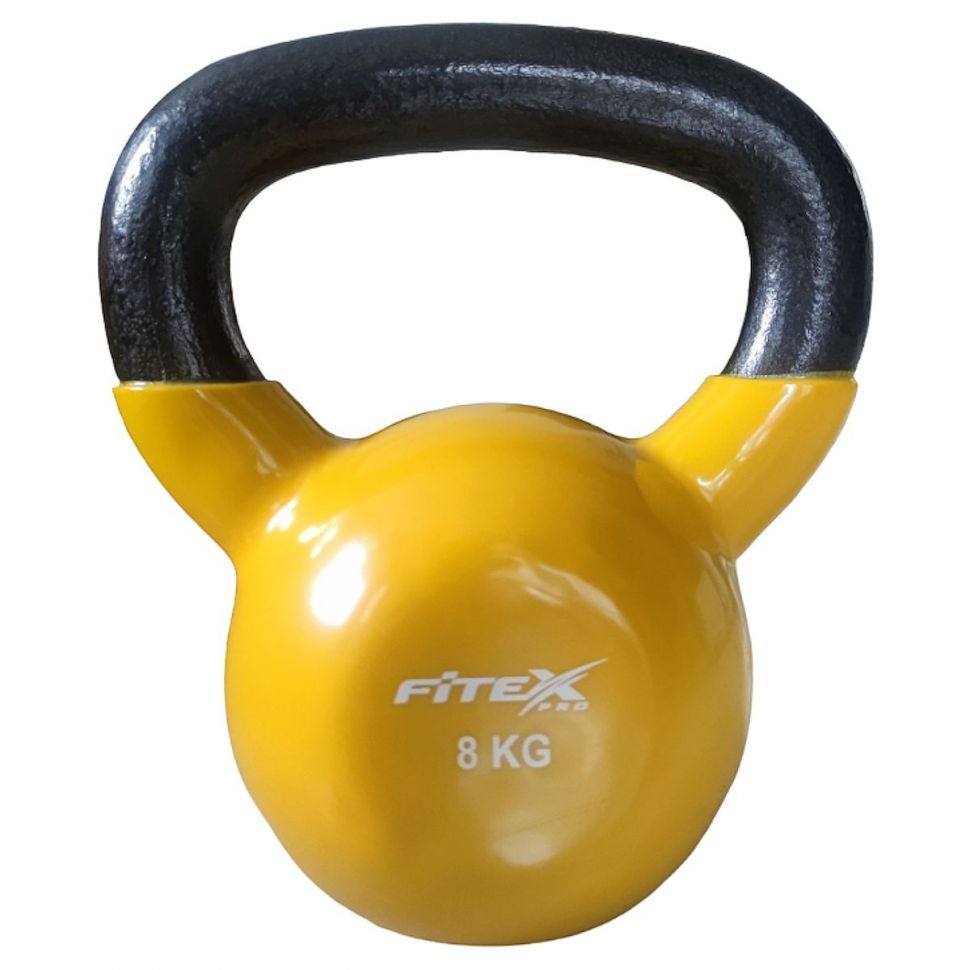 Гиря в виниловой оболочке Fitex Pro FTX2201 (от 4 до 32 кг, поштучно)