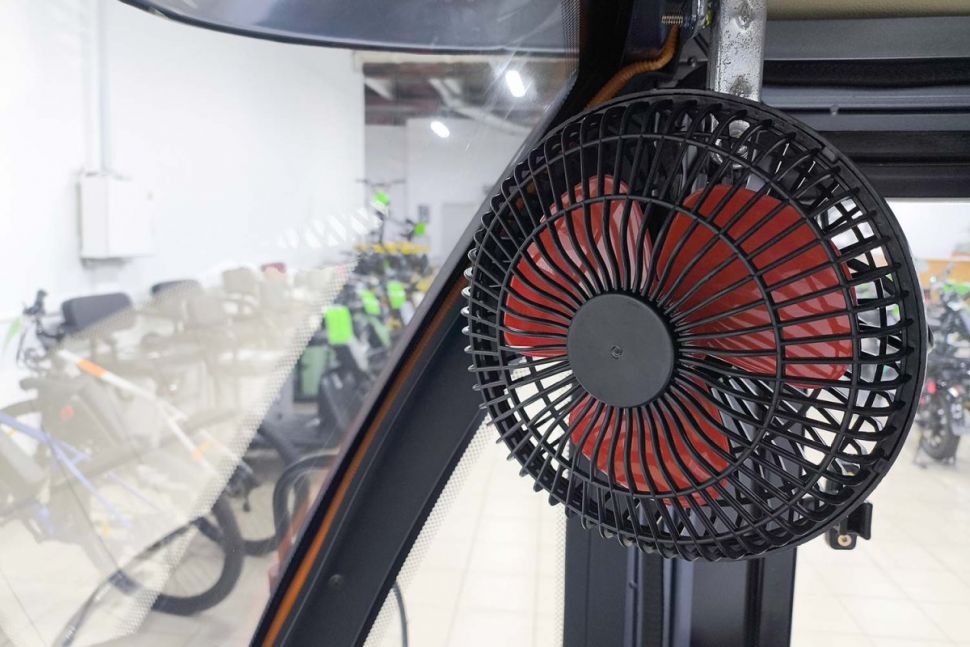 Грузовой электротрицикл Rutrike КАРГО Кабина Дуал NEXT 72V 2000W