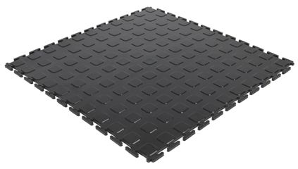 Модульное напольное пвх покрытие m tile hard steel 7 мм