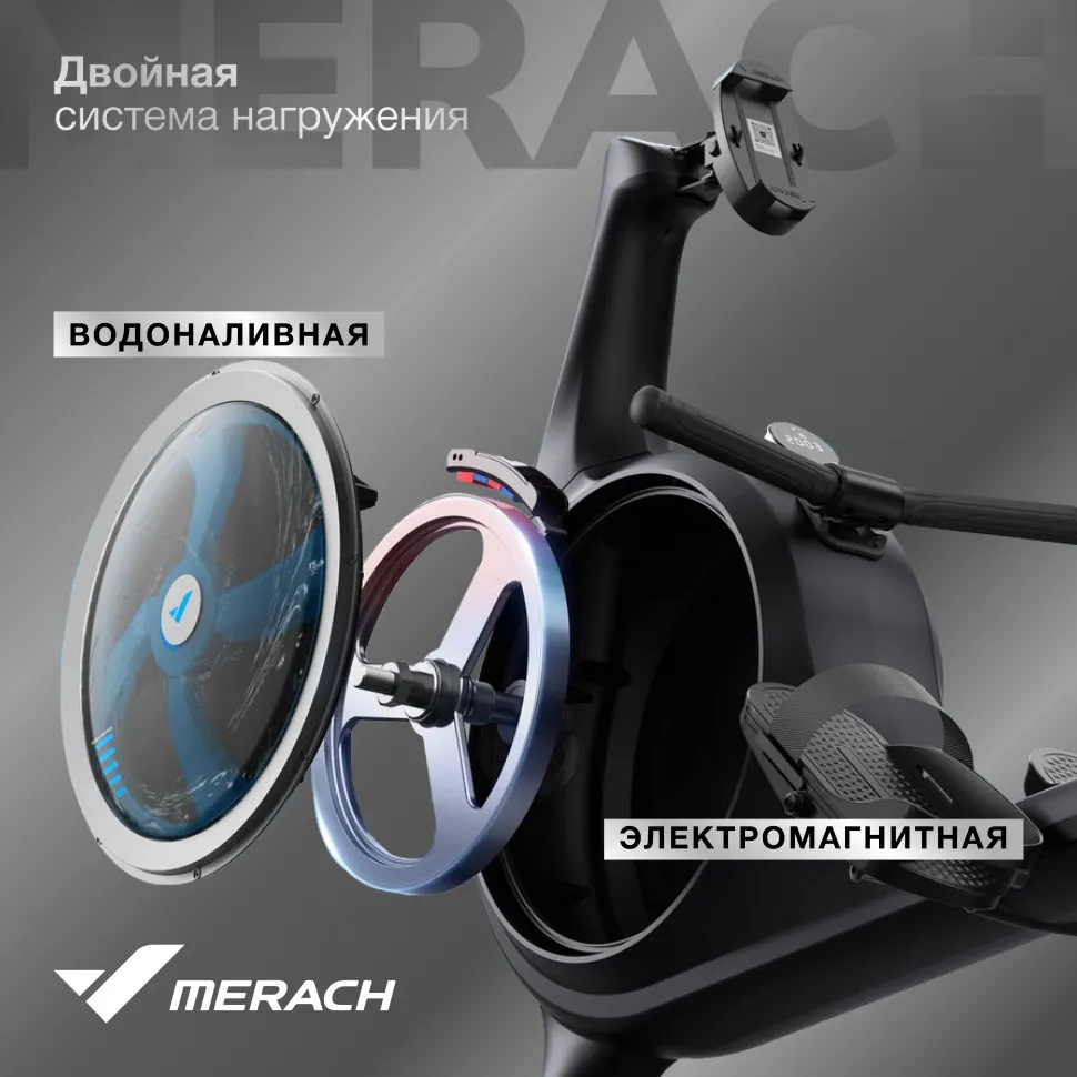Гребной тренажер домашний Merach MR-R01