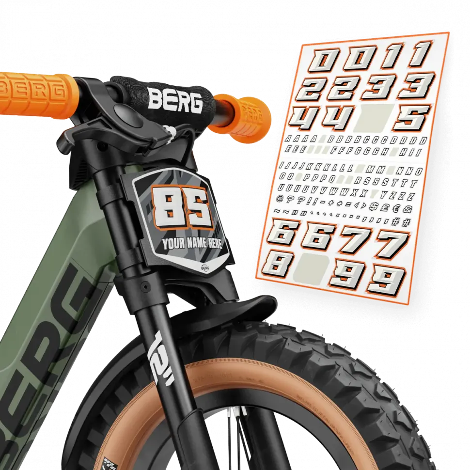 Беговел BERG Biky Trail Green Handbrake