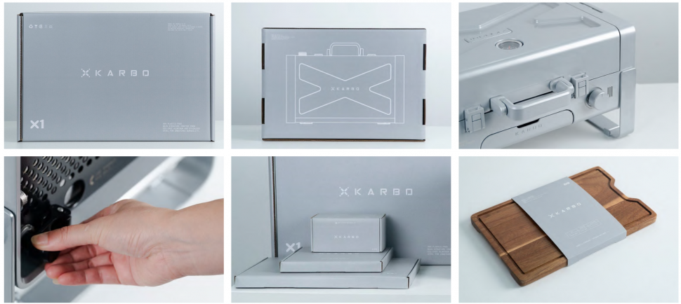 Портативный газовый гриль Karbo Grill X1