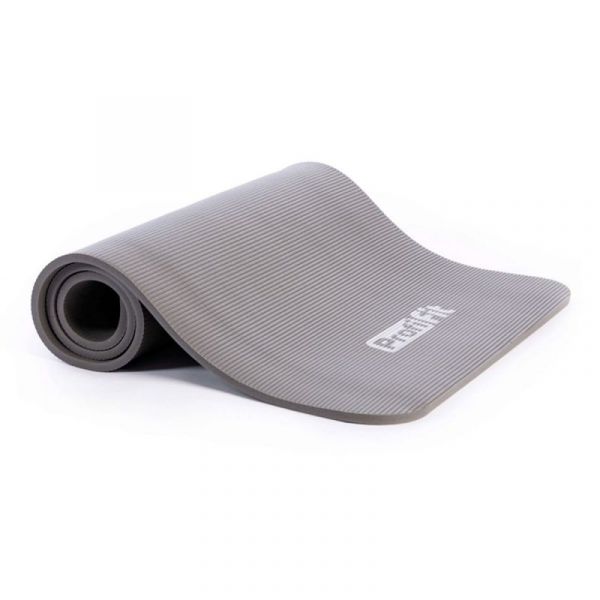 Коврик для фитнеса PROFI-FIT Soft Line 12 мм (серый)