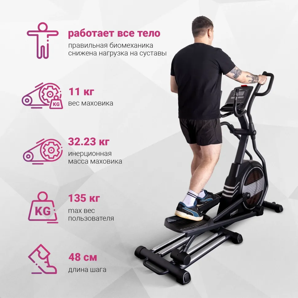 Эллиптический тренажёр Everyfit EET05P