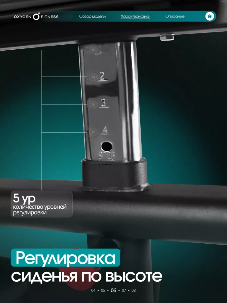 Силовой комплекс полукоммерческий Oxygen Fitness Iron