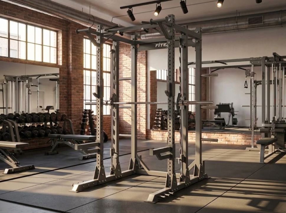 Силовая рама Машина Смита Fitex Pro FTX-G2050 Силовая рама Машина Смита Fitex Pro FTX-G2050