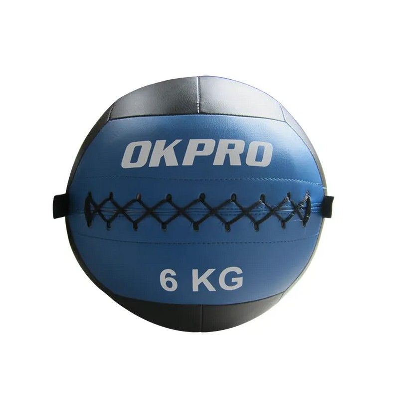 Медицинбол WallBall  OKPRO OK1221 6 кг