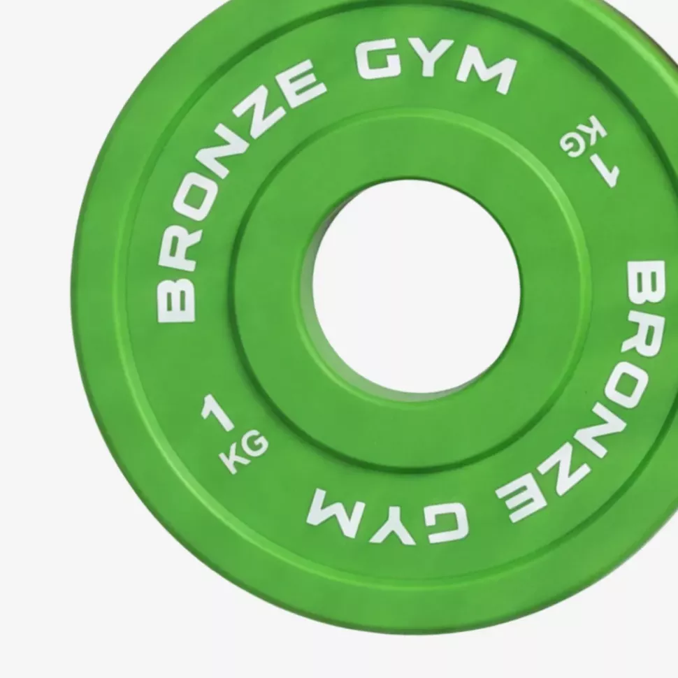 Диск олимпийский Bronze Gym тяжелоатлетический (от 0.5 до 25 кг, поштучно)