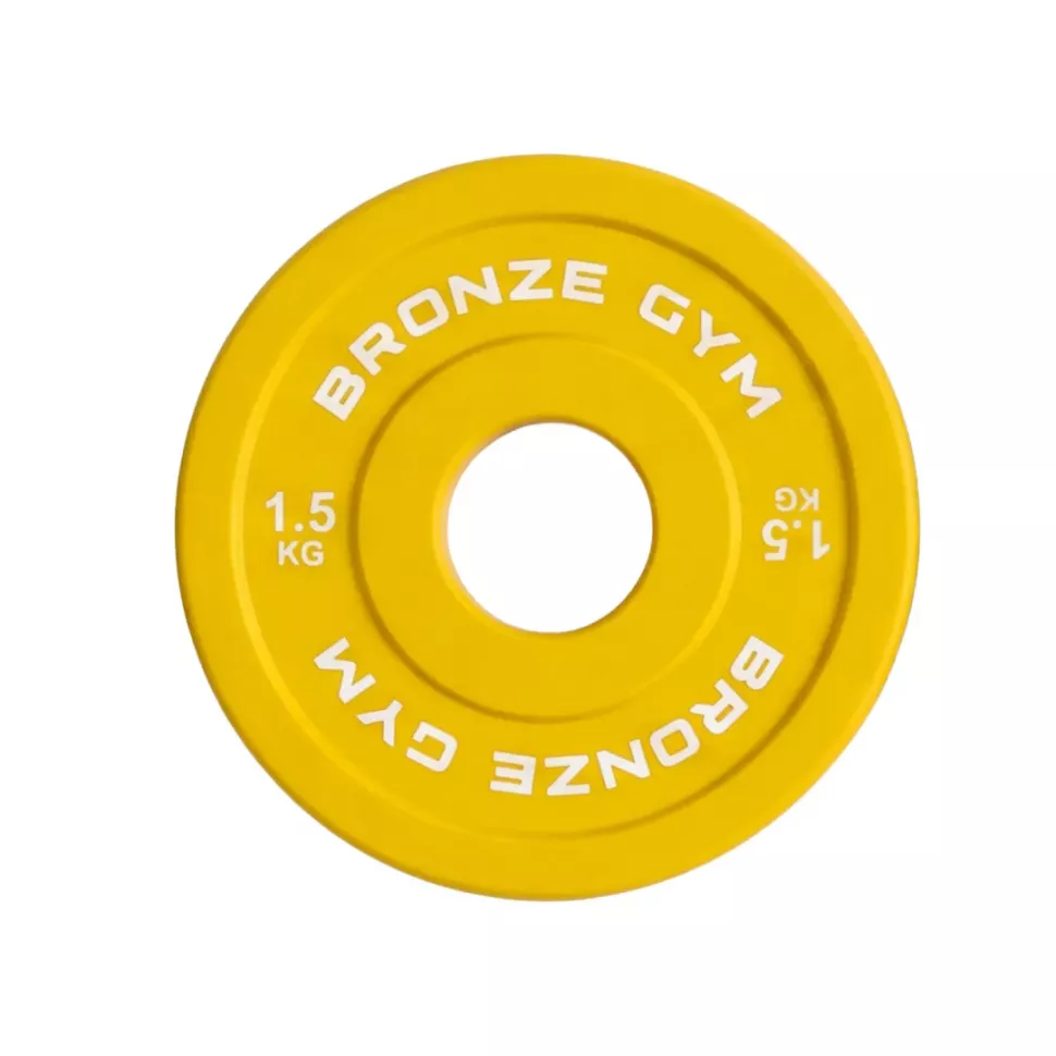 Диск олимпийский Bronze Gym тяжелоатлетический (от 0.5 до 25 кг, поштучно)