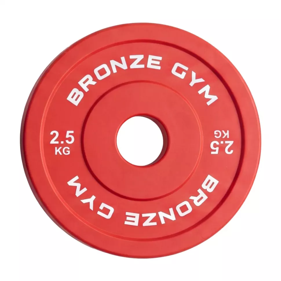 Диск олимпийский Bronze Gym тяжелоатлетический (от 0.5 до 25 кг, поштучно)