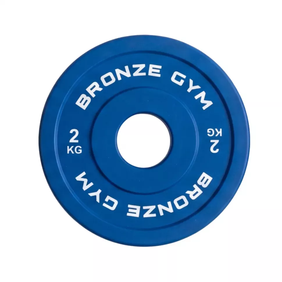 Диск олимпийский Bronze Gym тяжелоатлетический (от 0.5 до 25 кг, поштучно)