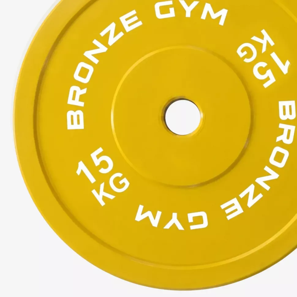 Диск олимпийский Bronze Gym тяжелоатлетический (от 0.5 до 25 кг, поштучно)