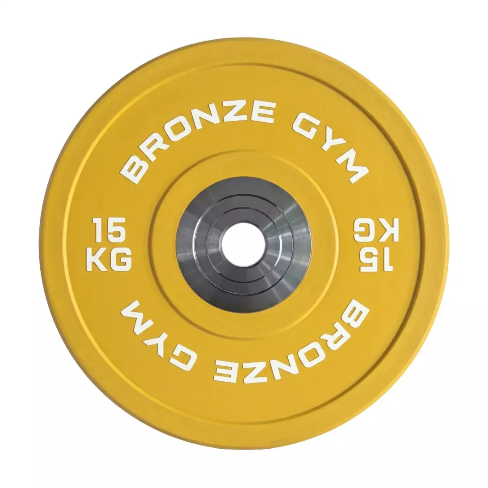 Диск олимпийский Bronze Gym тяжелоатлетический (от 0.5 до 25 кг, поштучно)