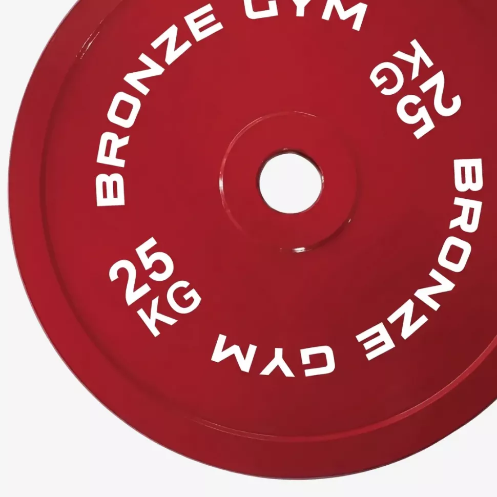 Диск олимпийский Bronze Gym тяжелоатлетический (от 0.5 до 25 кг, поштучно)
