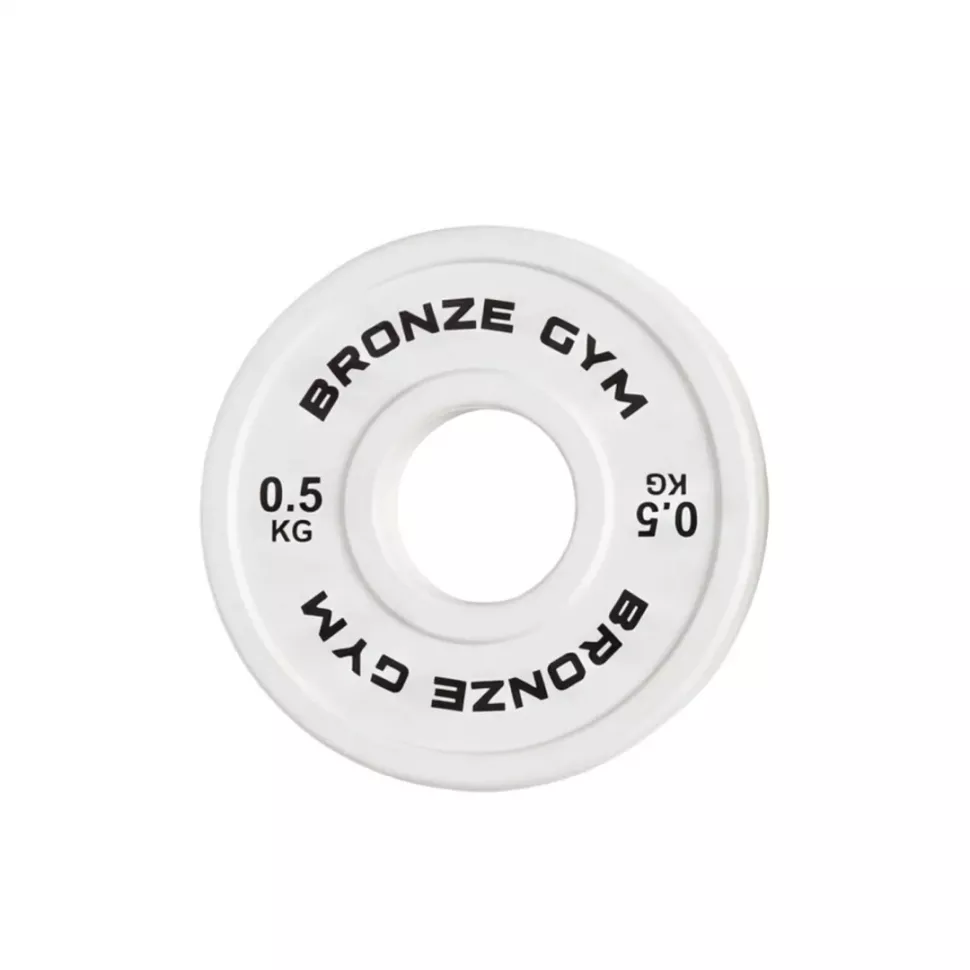Диск олимпийский Bronze Gym тяжелоатлетический (от 0.5 до 25 кг, поштучно)