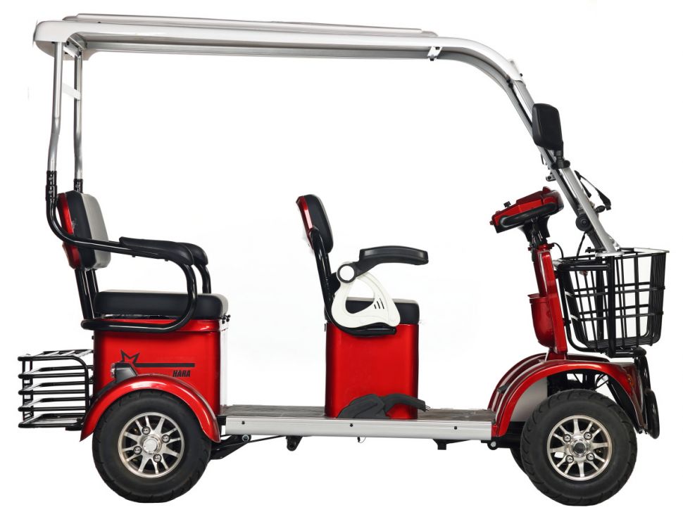 Электроскутер четырехколесный Rutrike Хара