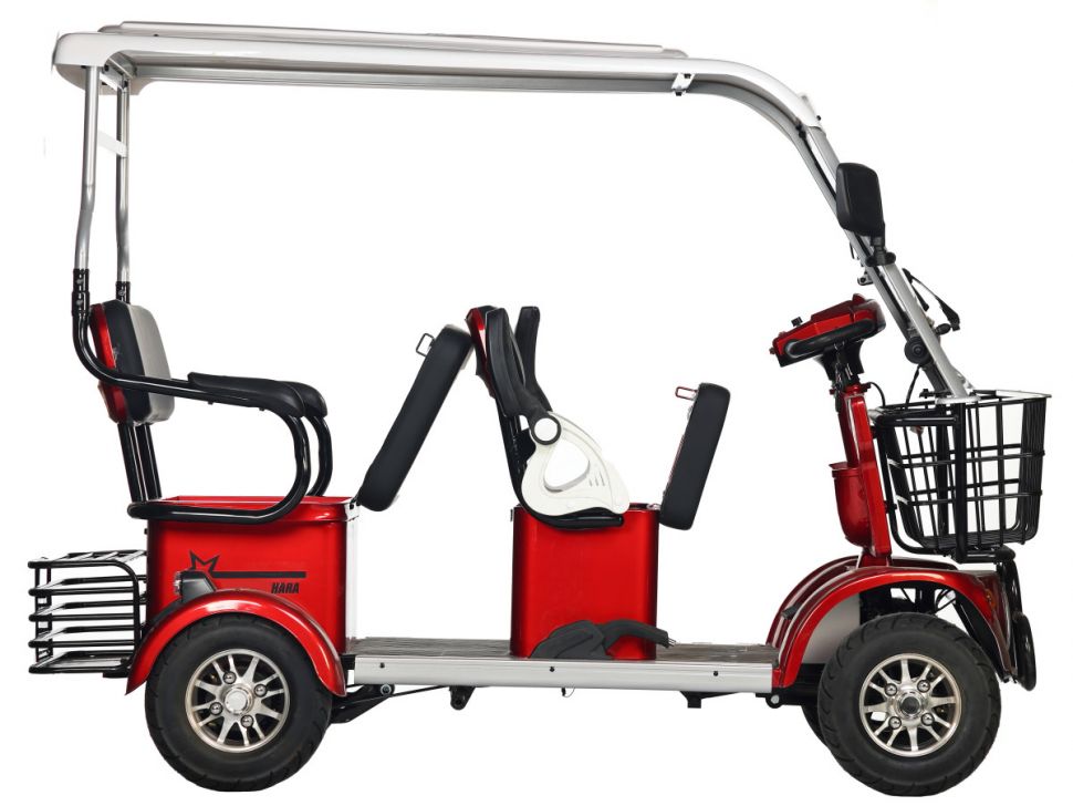 Электроскутер четырехколесный Rutrike Хара