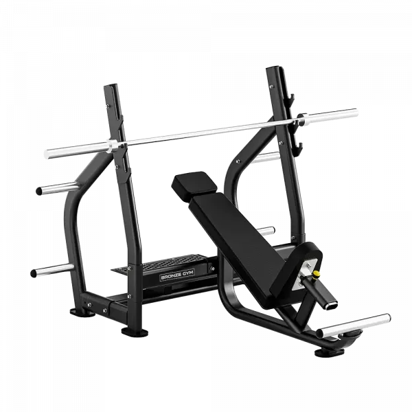 Скамья олимпийская для жима наклонная Bronze Gym Rave RE56