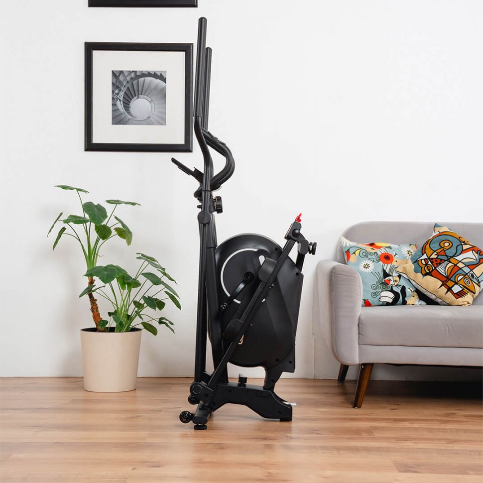 Складной эллиптический тренажер Genau SpaceCompact Trainer M Black