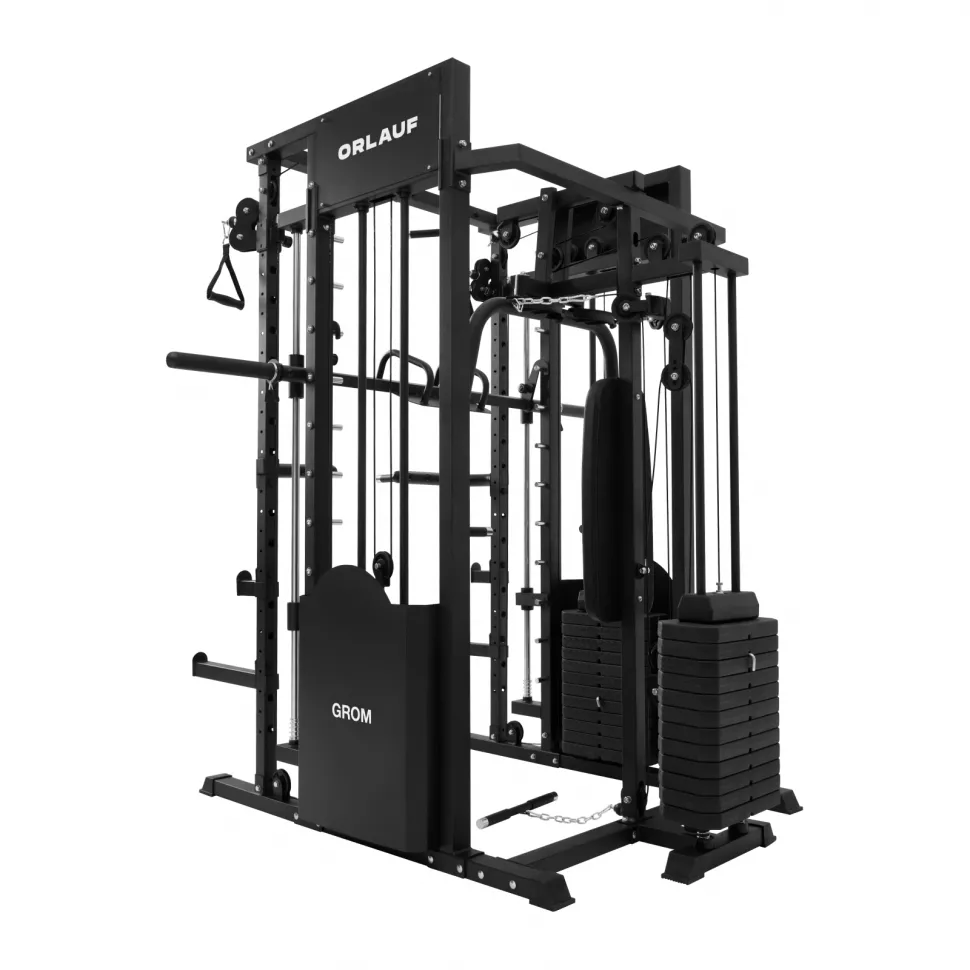 Мультистанция Orlauf Grom и силовая скамья Orlauf Spark (силовой комплект)