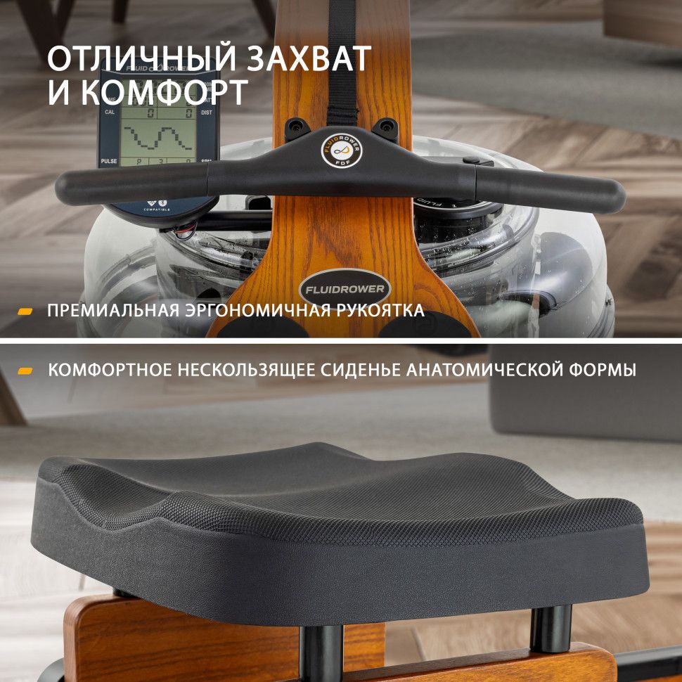 Гребной тренажер First Degree Fitness Viking PRO V