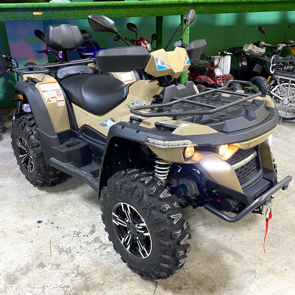 Электроквадроцикл полноприводный GreenCamel Linhai LH80DA (8000W)