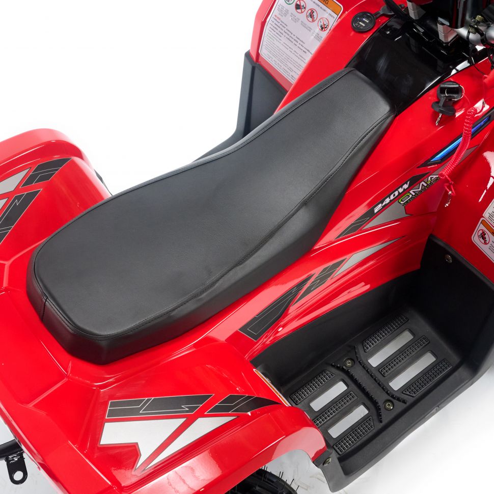 Квадроцикл детский электрический OMA Electric ELF-750 Red