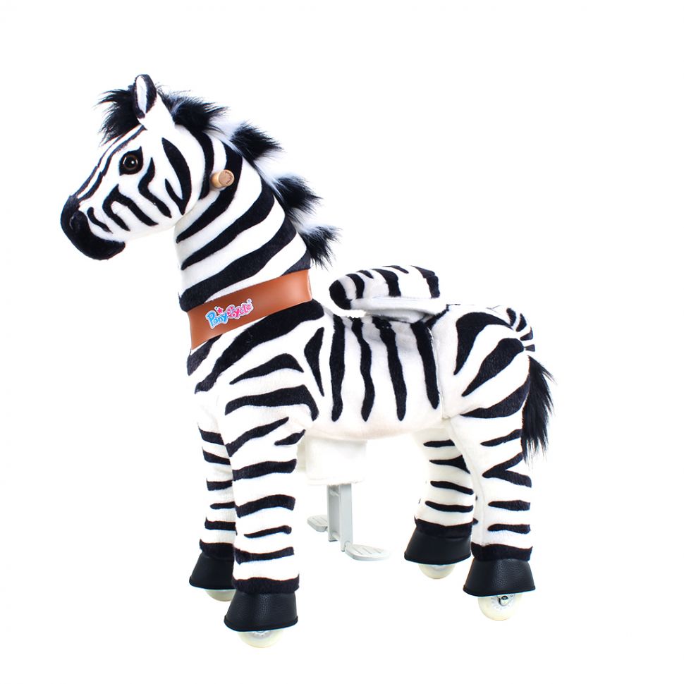 Механическая лошадка Поницикл (Ponycycle) Зебра (U468)