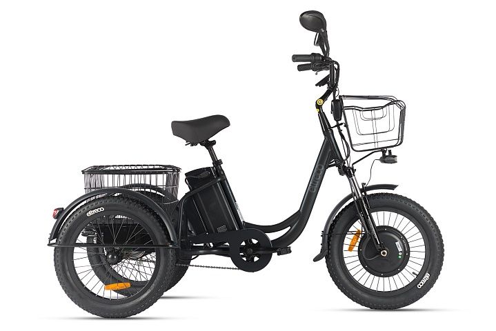 Трёхколёсный электровелосипед Eltreco Porter Fat 500