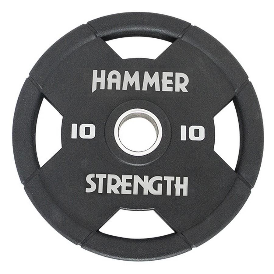 Диск полиуретановый Gymmaster ANA-073 10 кг