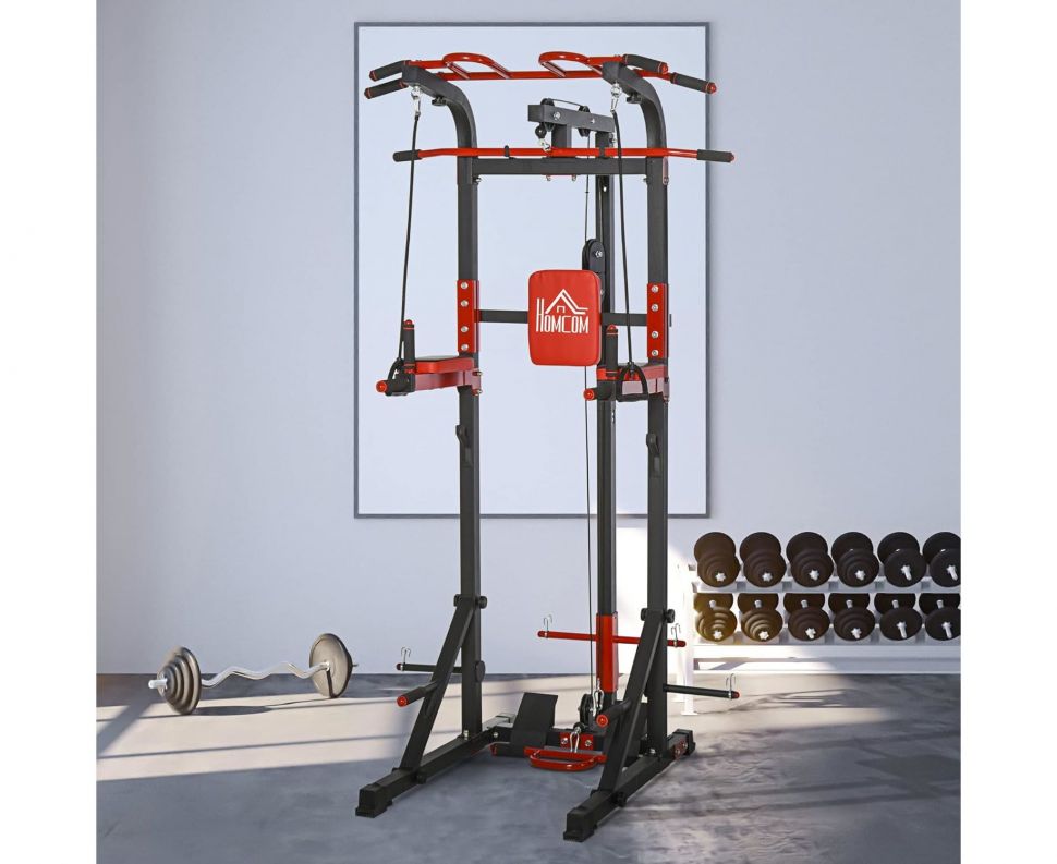 Турник-брусья, тяга сверху DFC HomeGym Homcom
