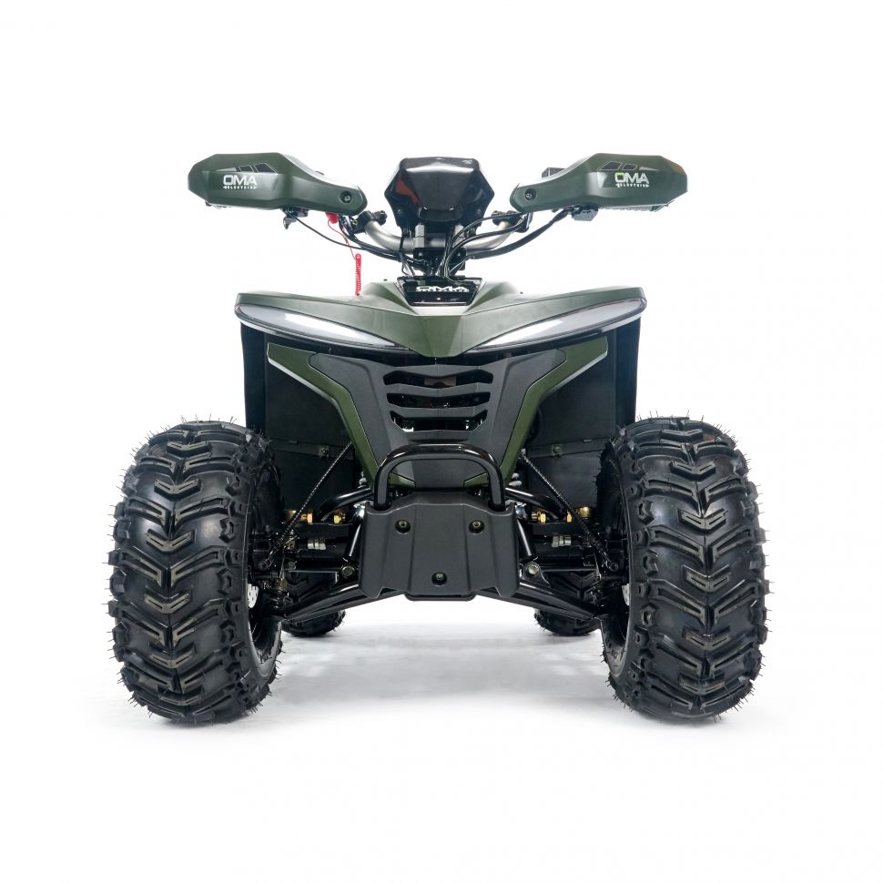 Квадроцикл детский электрический OMA Electric ELF-750 Dark green