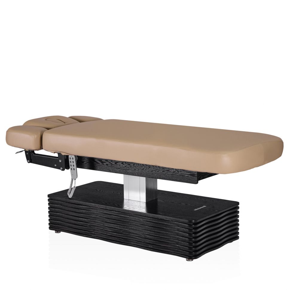 Электрический стационарный массажный стол Mizomed NESS-C Salon-Walnut с электроприводом