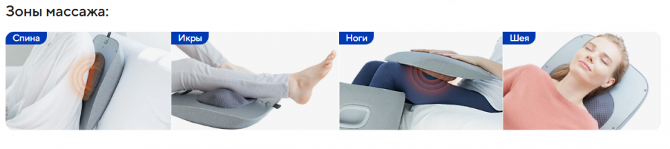 Массажер для ног Ergonova MeTime Ottoman