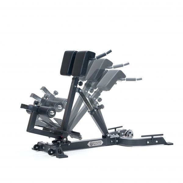Гиперэкстензия регулируемая для спины и пресса StrongPeople SP-W1400C