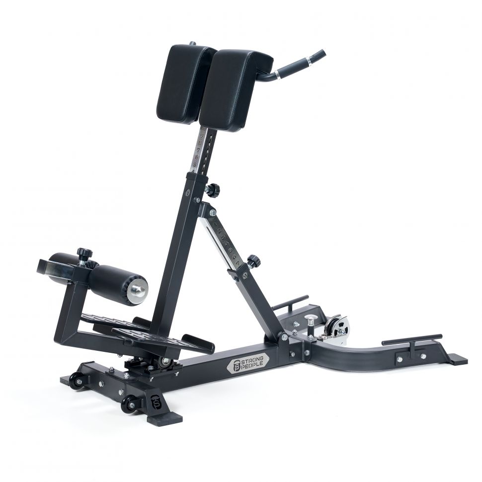 Гиперэкстензия регулируемая для спины и пресса StrongPeople SP-W1400C