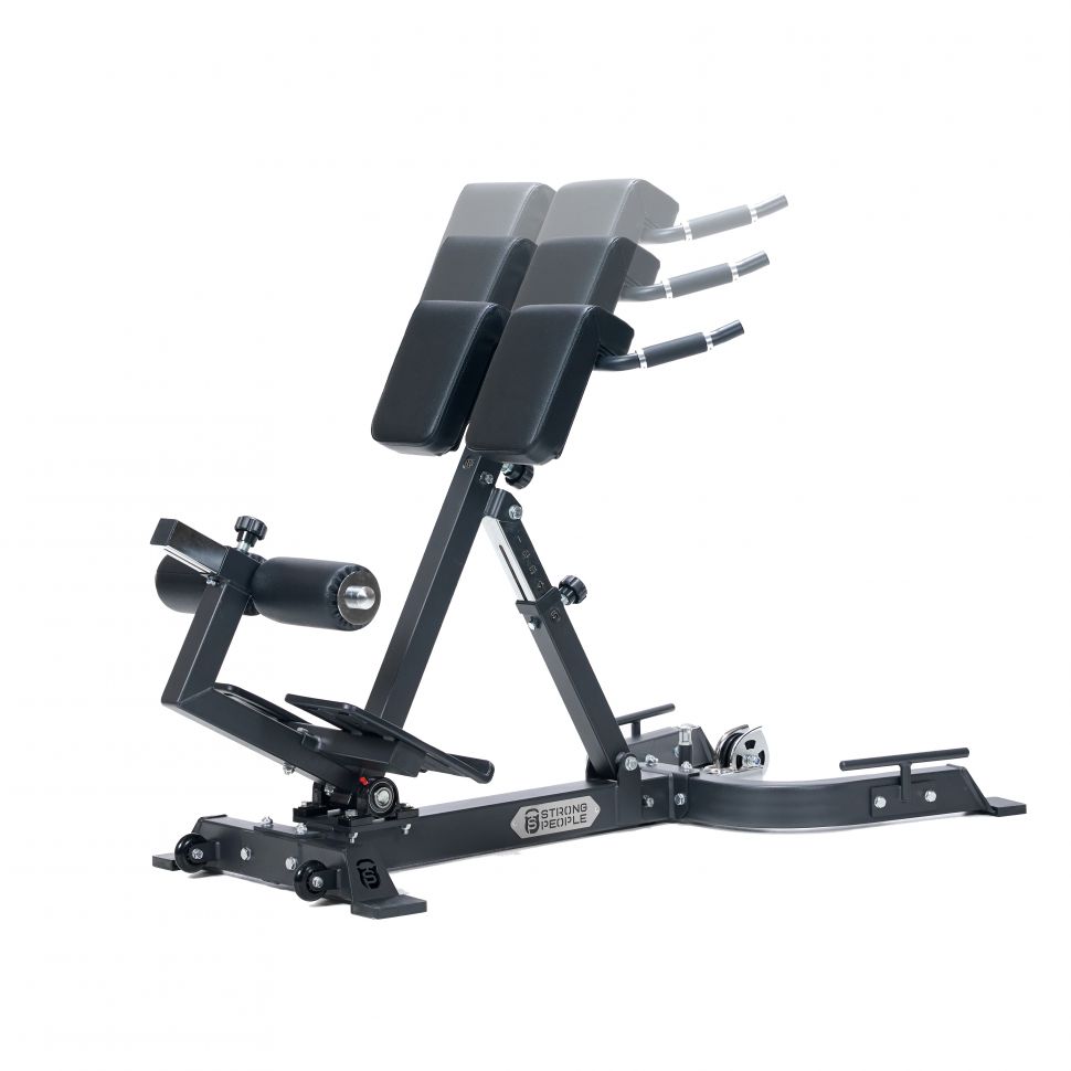 Гиперэкстензия регулируемая для спины и пресса StrongPeople SP-W1400C