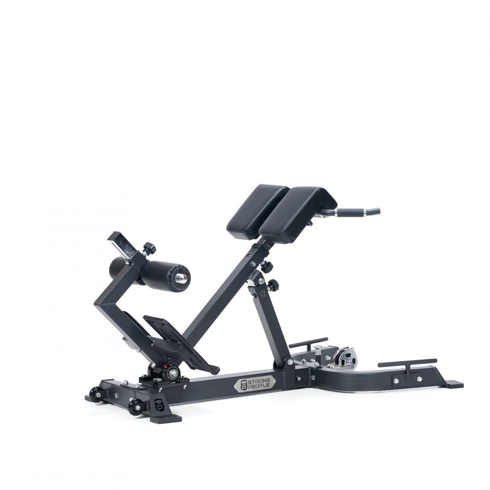Гиперэкстензия регулируемая для спины и пресса StrongPeople SP-W1400C