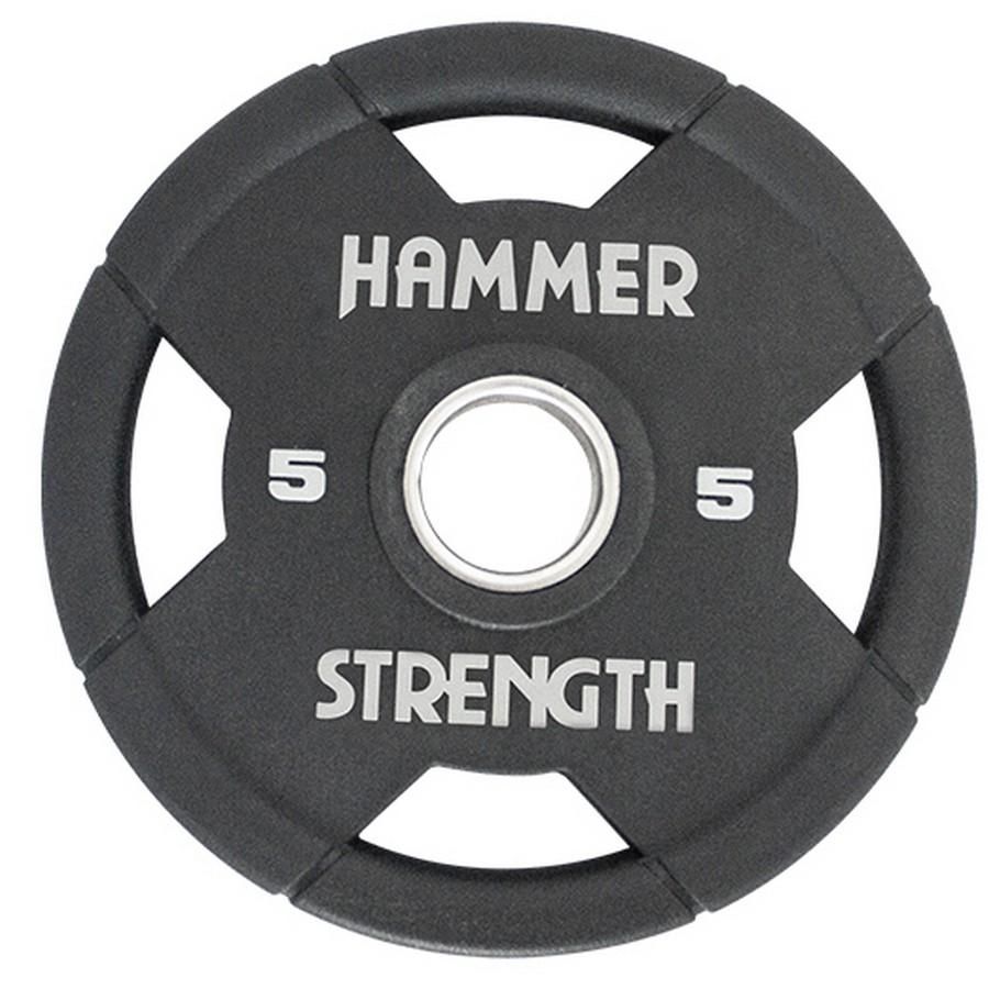 Диск полиуретановый Gymmaster ANA-073 5 кг