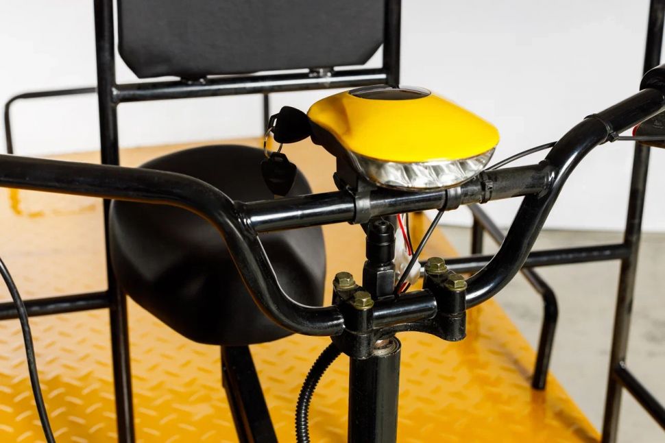 Платформенная электротележка OMA Electric SK2000 (48V 20Ah)