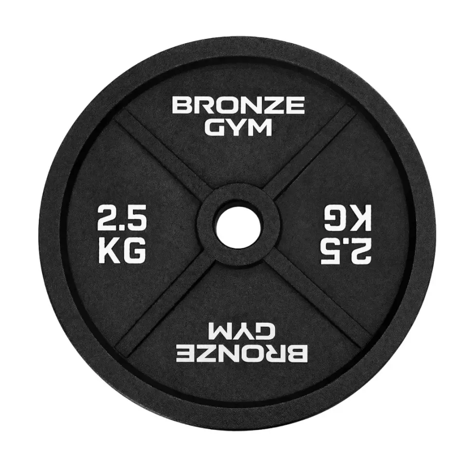 Диск олимпийский Bronze Gym чугунный (от 1,25 до 25 кг, поштучно)