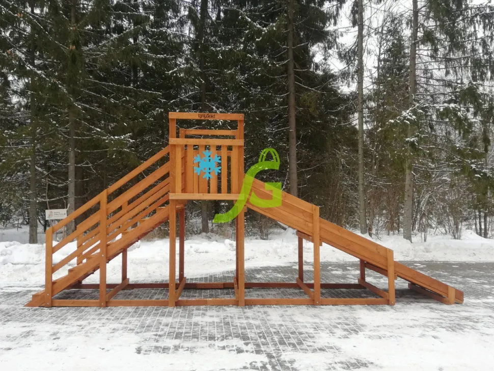 Зимняя горка IgraGrad Snow Fox Start (скат 4 м)