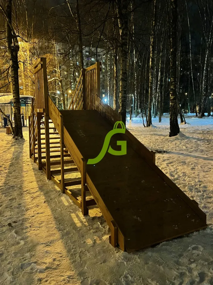 Зимняя горка IgraGrad Snow Fox Start (скат 4 м)