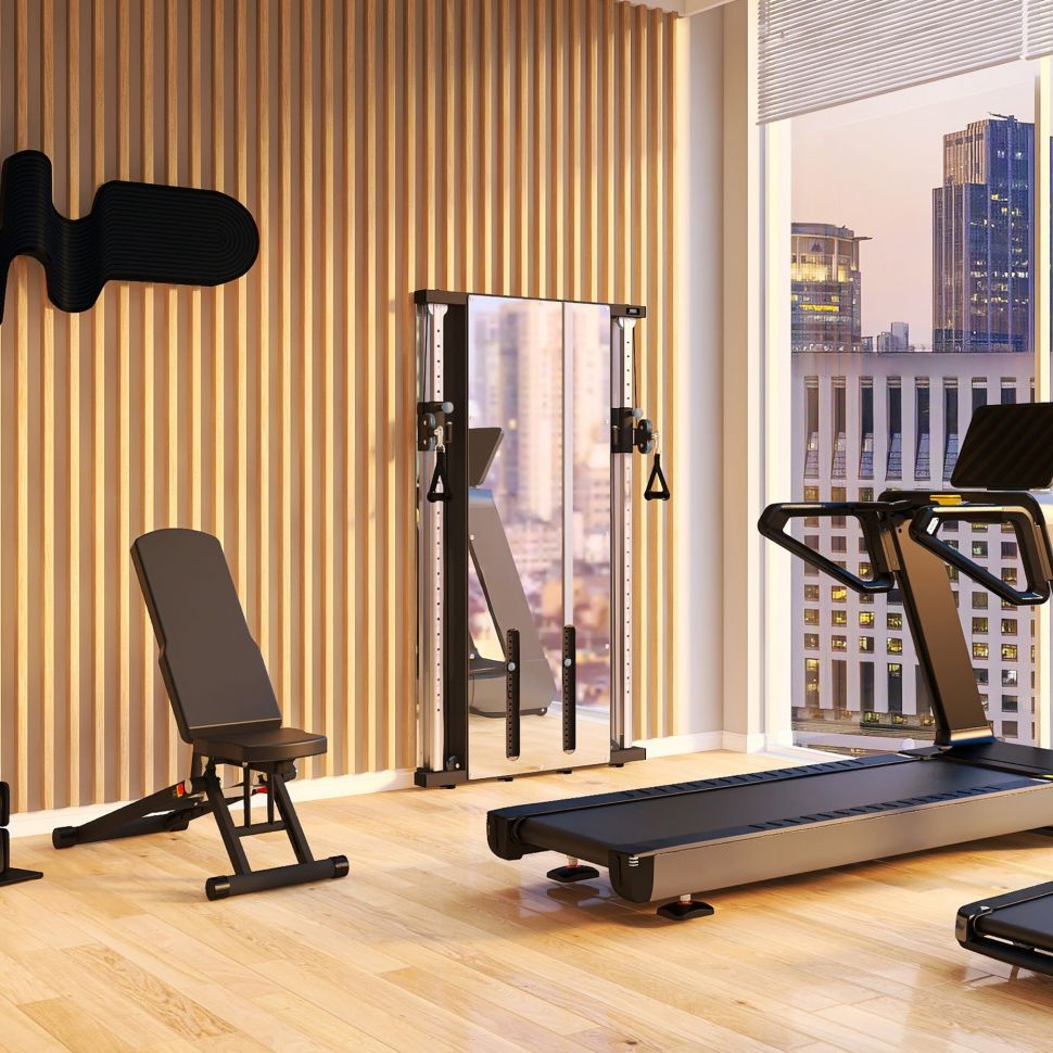 Зеркальный кроссовер StrongPeople MirrorGym H100