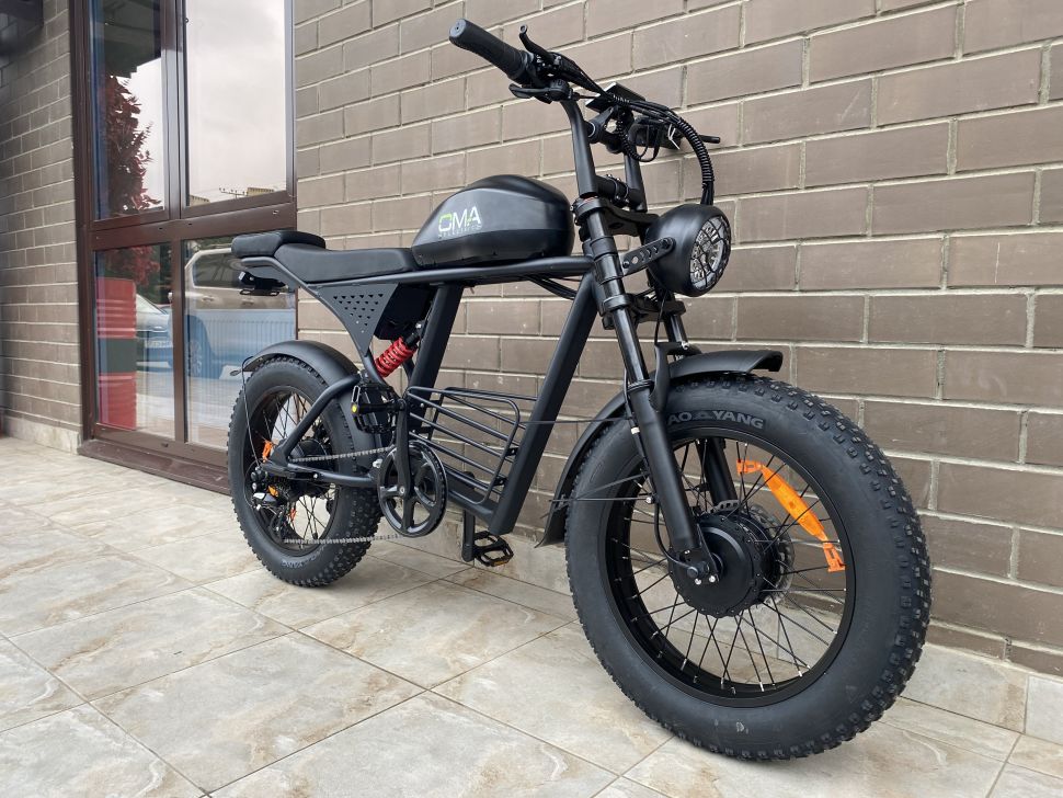 Электровелосипед полноприводный OMA Electric FX20-FR Graphite