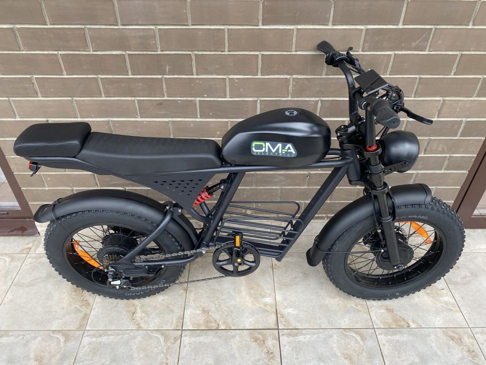 Электровелосипед полноприводный OMA Electric FX20-FR Graphite