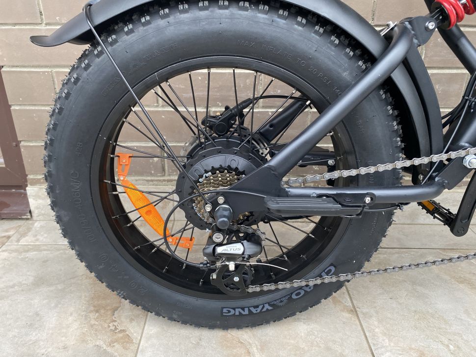 Электровелосипед полноприводный OMA Electric FX20-FR Graphite