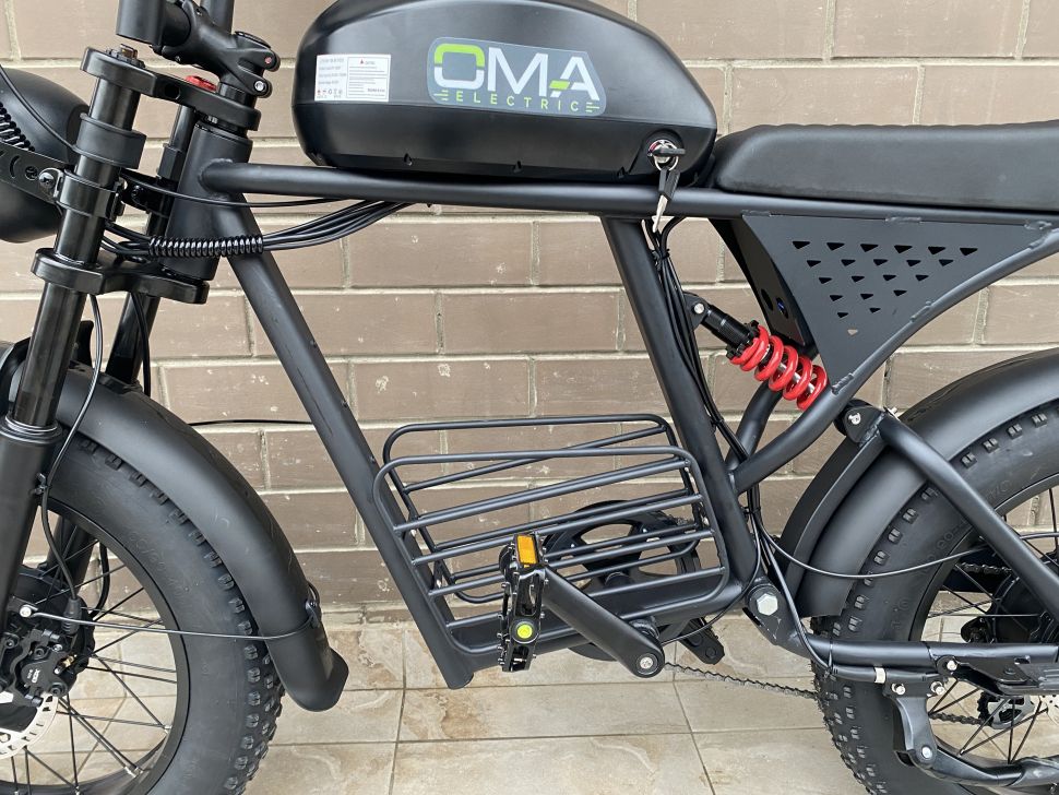Электровелосипед полноприводный OMA Electric FX20-FR Graphite