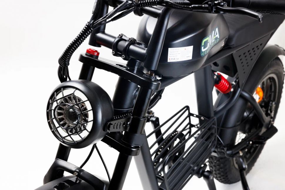 Электровелосипед полноприводный OMA Electric FX20-FR Graphite