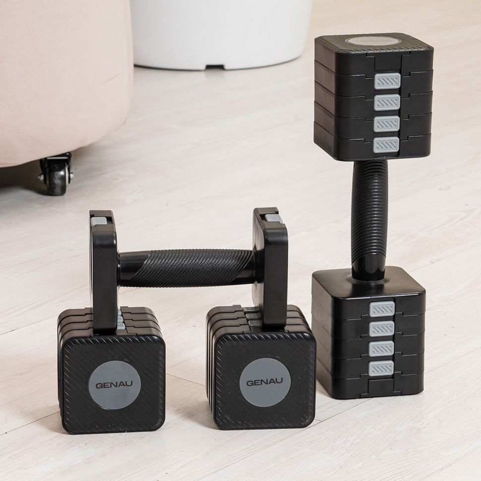 Регулируемая гантель Genau Best A Dumbbell 5 кг Black
